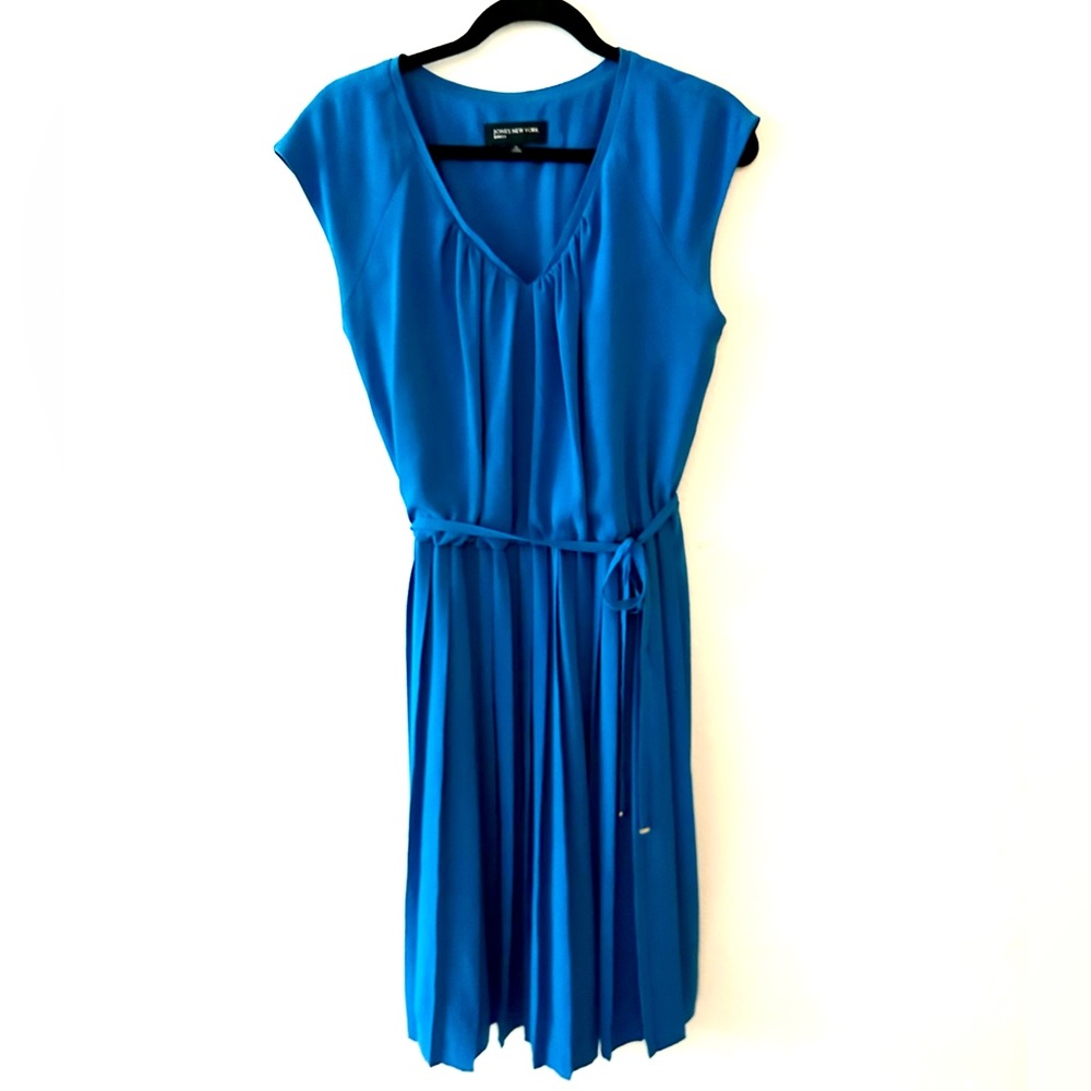 Turquoise blue dress